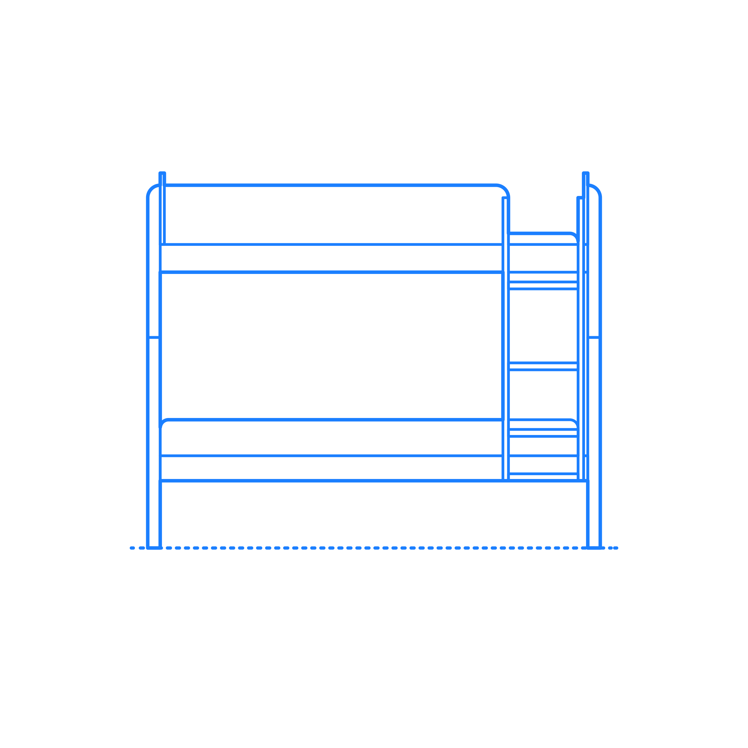Furniture Bunk Beds Loft Beds Tiptoe Bunk Bed Stencil Svg Design File Free Vectors